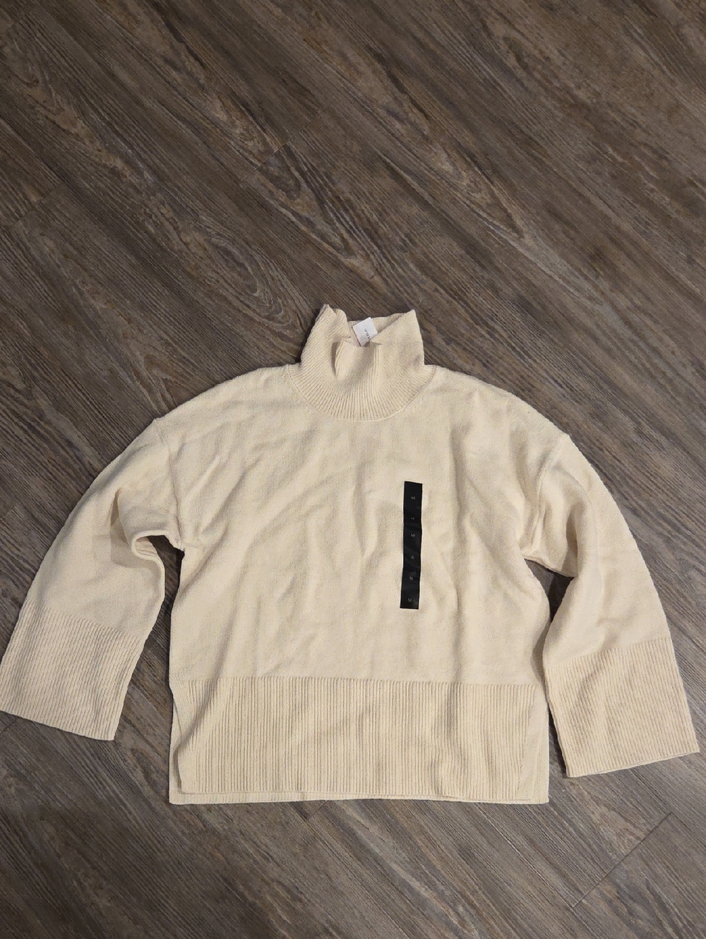 Banana Republic Cream Turtleneck Sweater